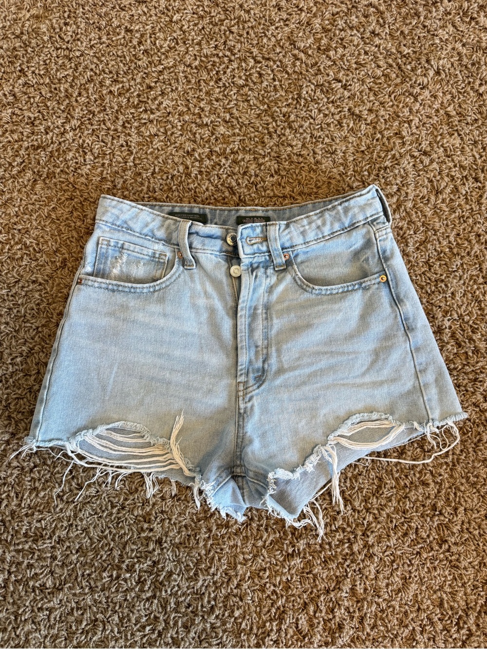 Wild Fable Highest Rise Cutoff Jean Shorts